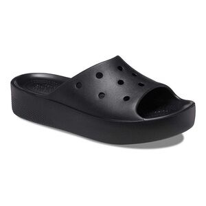 Crocs Black Slide Sandals Women Size 6 Comfort Casual Lightweight Slip On